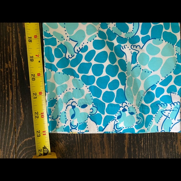 Lilly Pulitzer Crop Capri Pants White Label Cheetah Leopard Pattern - Picture 10 of 10